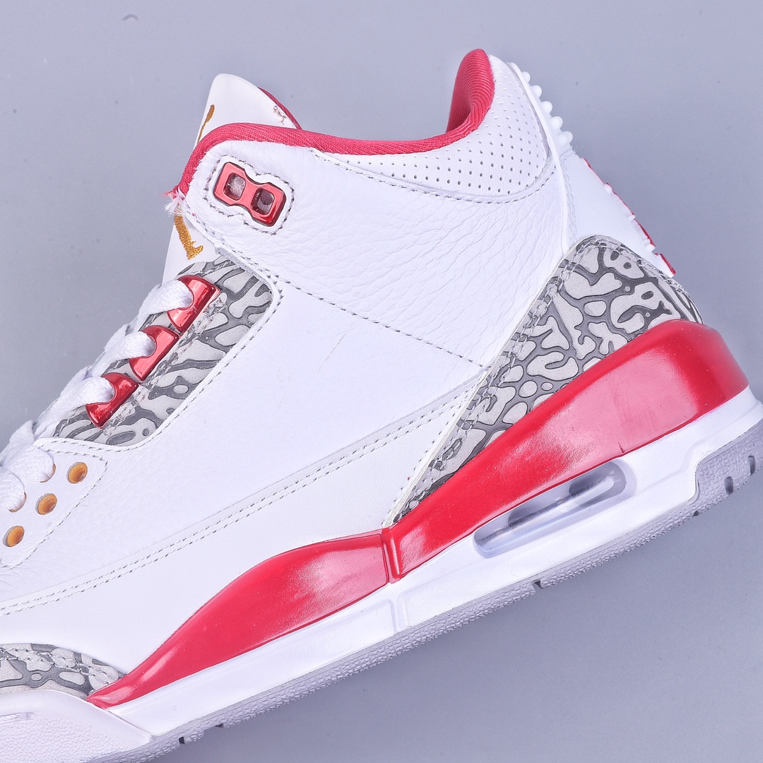 Jordan 3 Retro Cardinal Red