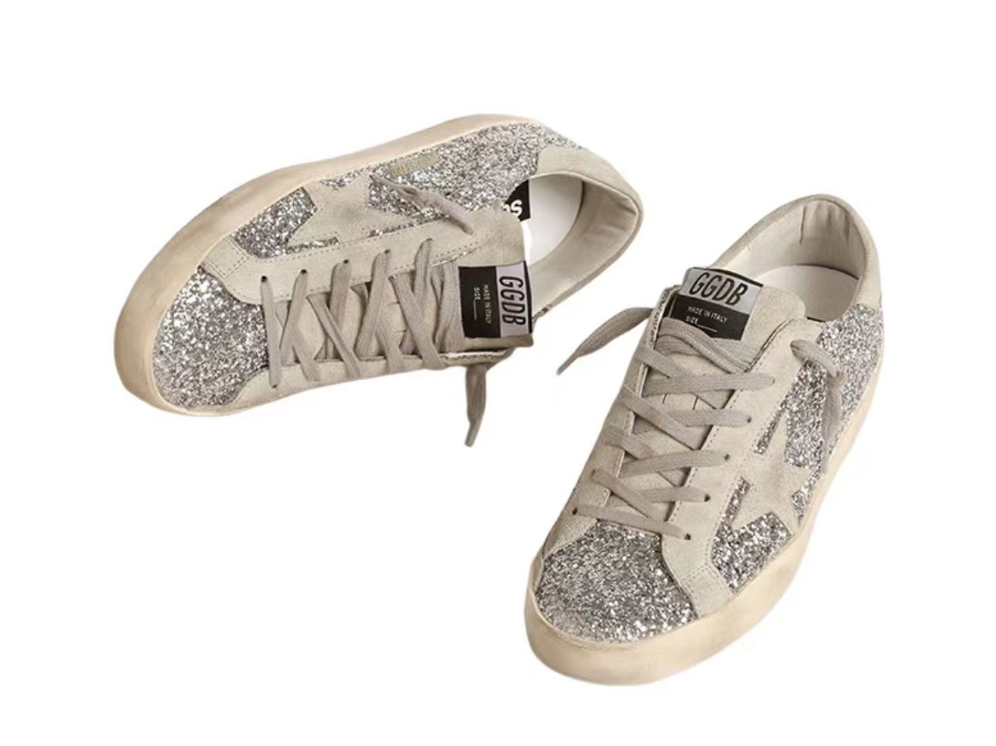 Golden Goose Super- Star fluorescent gray