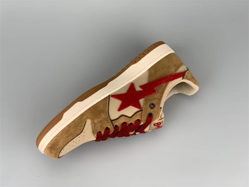 GT A Bathing Ape Bape Wheat Red