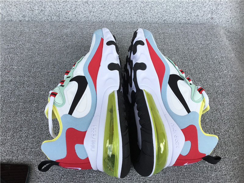 Nike Air Max 270 React Air Cushioned Running Shoe AO6174-002