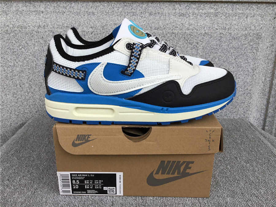 Nike Air Max 1 Nike Half Palm Air Cushion Retro Running Shoes DO9392-500