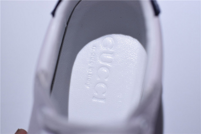 GUCCI ACE EMBROIDERED LOW-TOP SNEAKER WITH LOGO