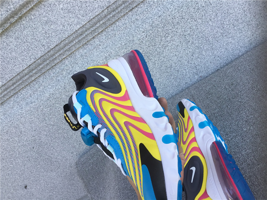 Nike Air Max 270 React Air Cushioned Running Shoe CD0113-400