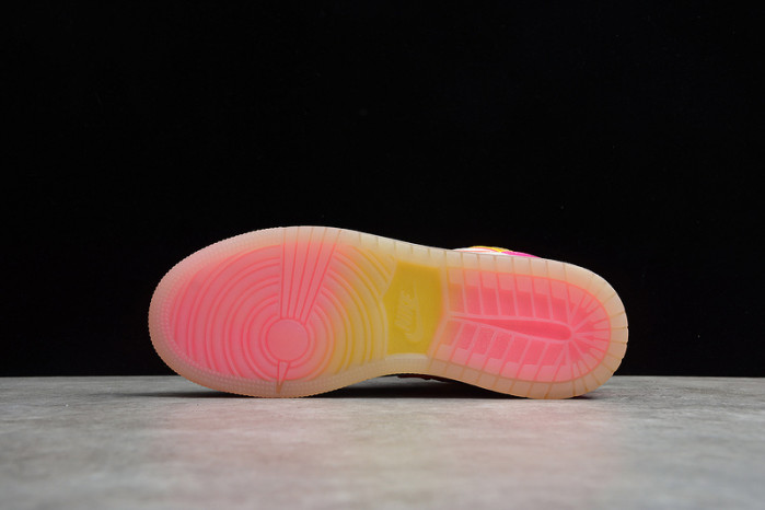 Air Jordan 1 Mid SE GS Edge Glow CV4611-100