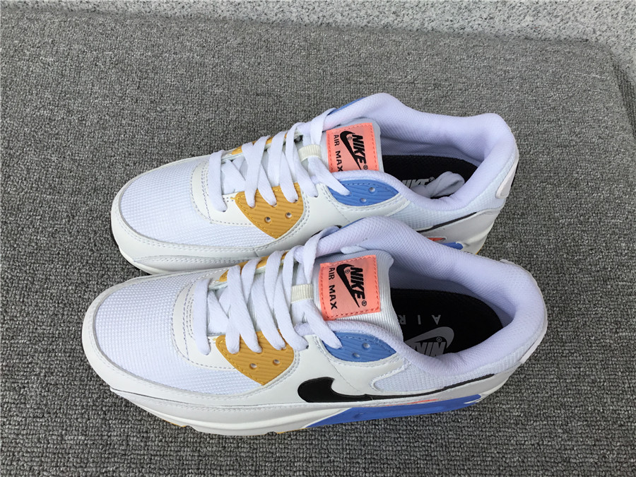 Nike Air Max90 Joint Air Cushion Mesh Breathable Running Shoes CZ3950-100