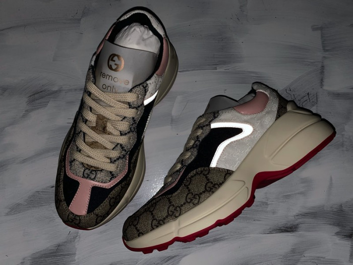 Gucci Rhyton Vintage Trainer Sneaker 576964 DRW00 9522