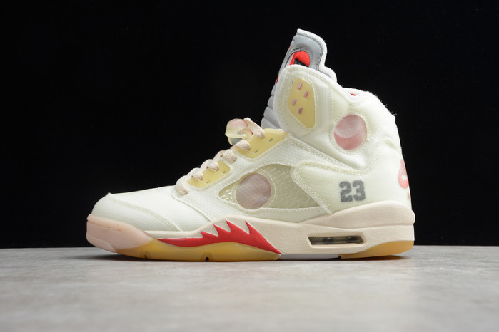 Off-White Air Jordan 5 ice cream colorway CT8480-002