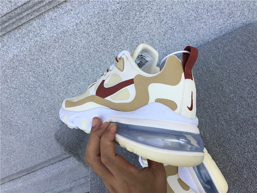 Nike Air Max 270 React Air Cushioned Running Shoe AO6174-700