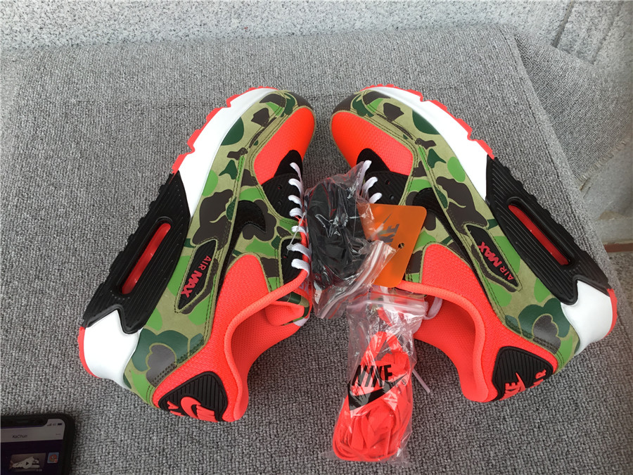 Nike Air Max90 Joint Air Cushion Mesh Breathable Running Shoes CW6024-600