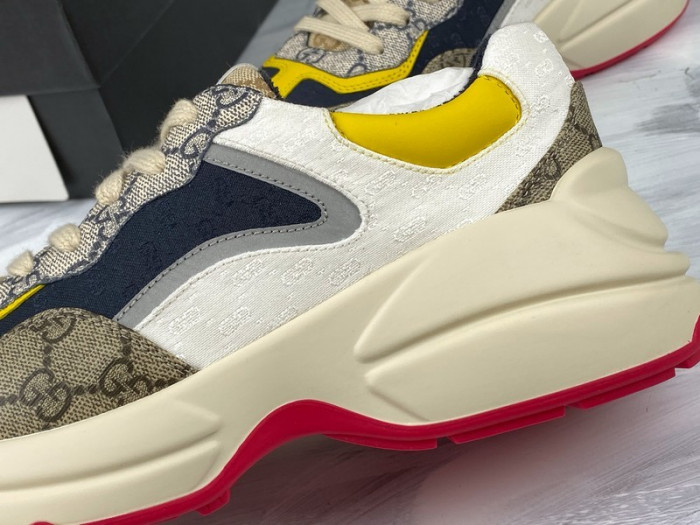 Gucci Rhyton Vintage Trainer Sneaker 576965 DRW00 9522