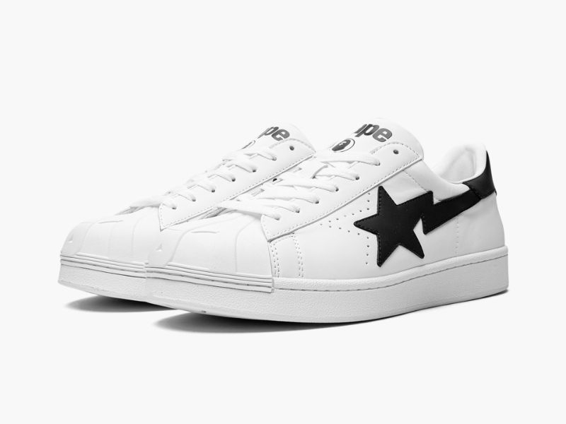 A BATHING APE? Mens SKULL STA M1 White