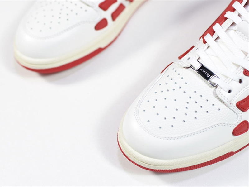 AMIRI Skel Top Low Red White MFS003-9460