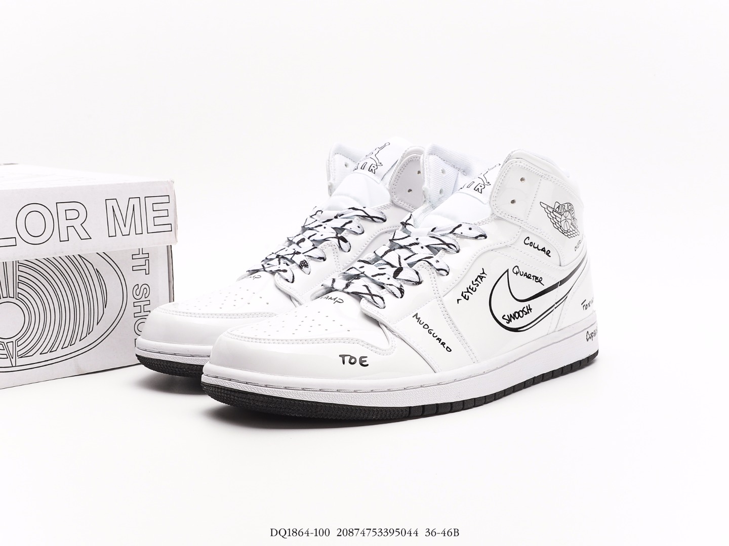 Air Jordan 1 Mid DQ1864-100