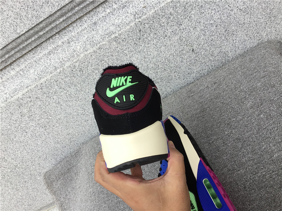 Nike Air Max90 Joint Air Cushion Mesh Breathable Running Shoes CT1891-500