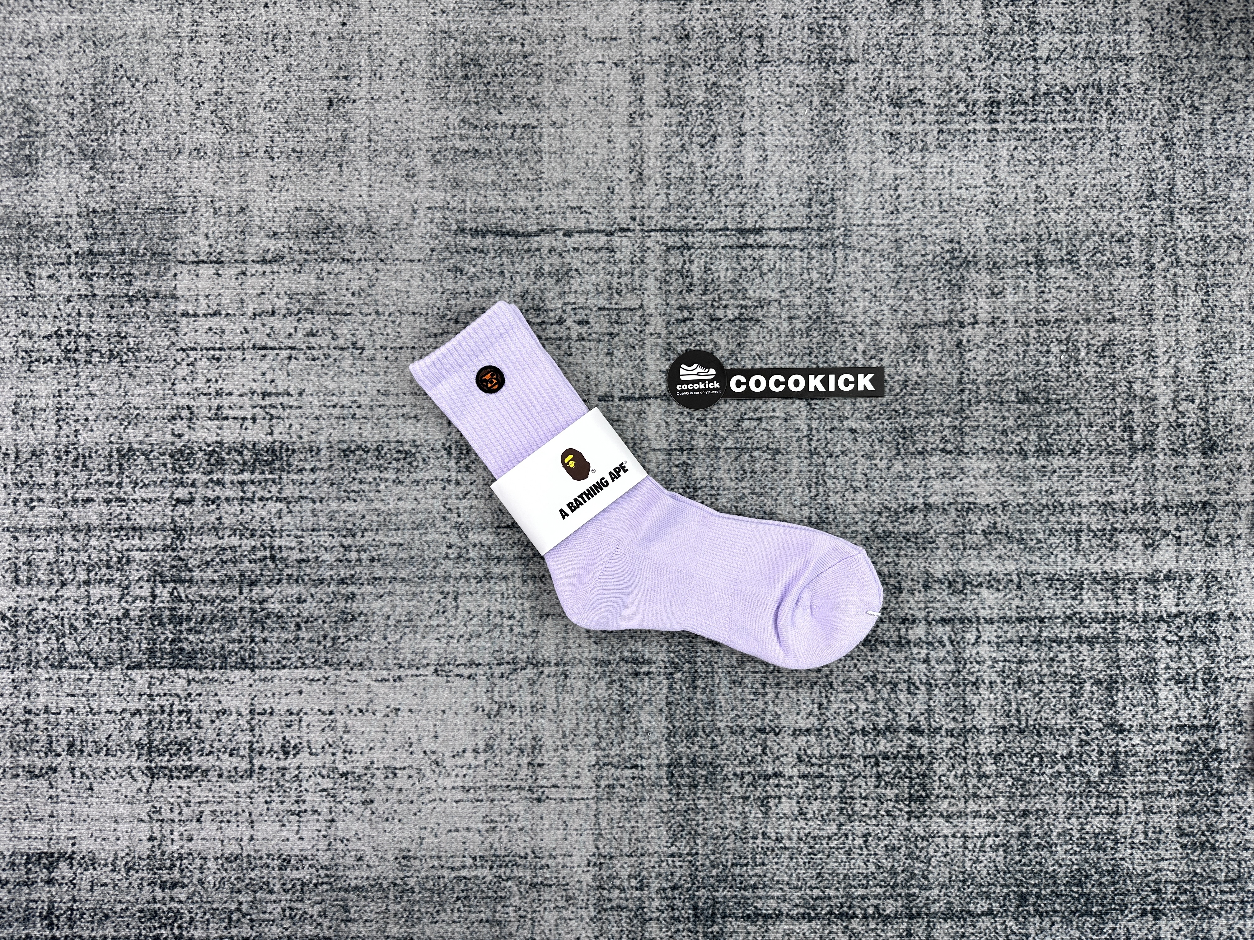 bape little ape head high socks solid color GF05083