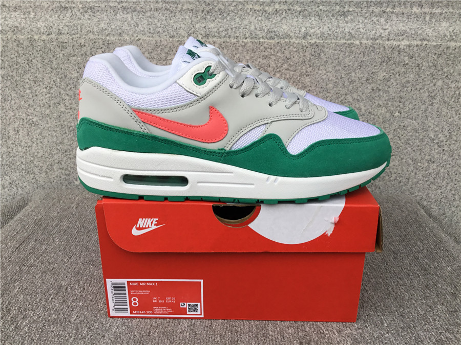 Nike Air Max 1 Nike Half Palm Air Cushion Retro Running Shoes AH8145-106