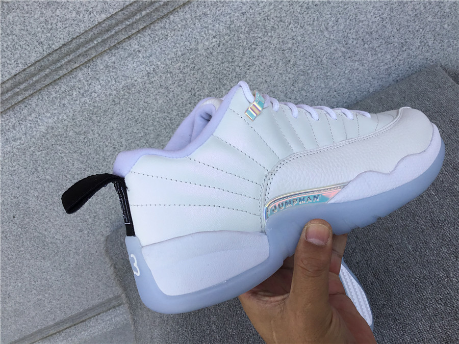 Air Jordan 12 Low easter egg white blue