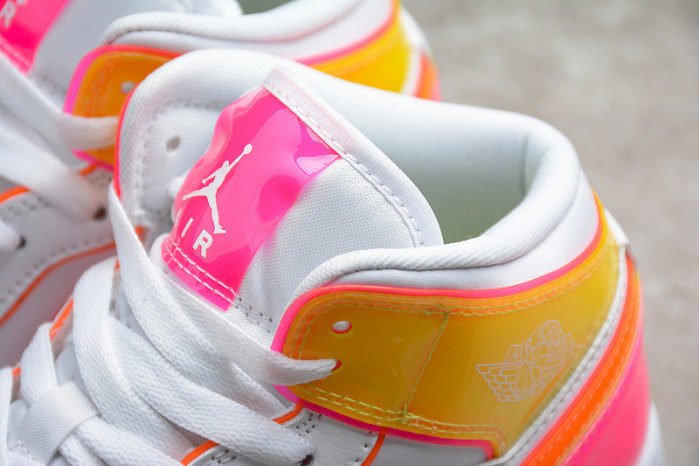 Air Jordan 1 Mid SE GS Edge Glow CV4611-100