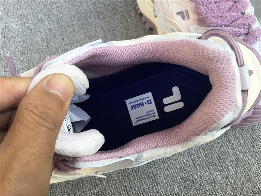 Fila heightened retro casual running shoes old shoes T12W241301FLL