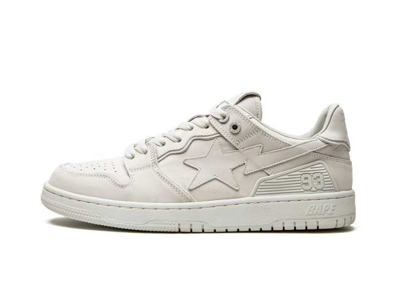 A BATHING APE? Mens BAPE SK8 STA #9 M2 IT LIGHT GREY