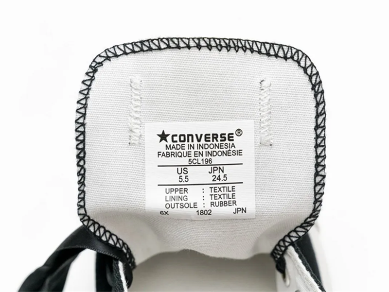 CONVERSE ALL STAR PLTS SATIPOIN BLACK 5CL196