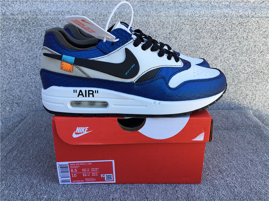 Nike Air Max 1 Nike Half Palm Air Cushion Retro Running Shoes AA7293-001