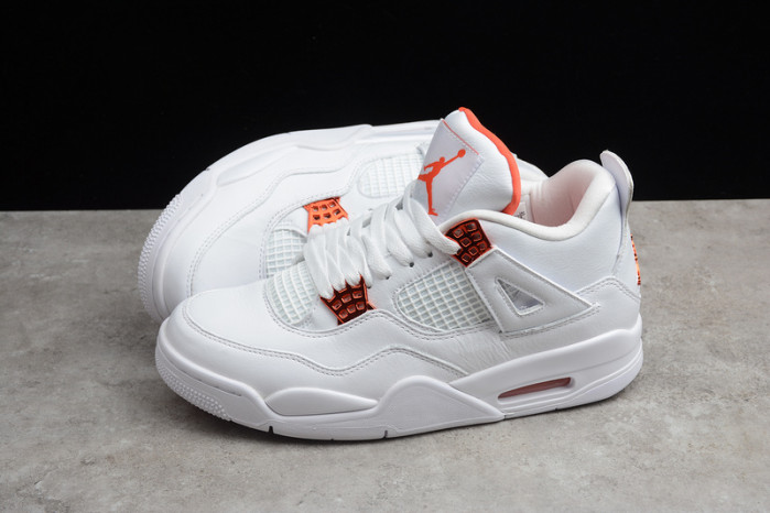 Air Jordan 4 Retro Pure Money Orange Metallic CT8527-118