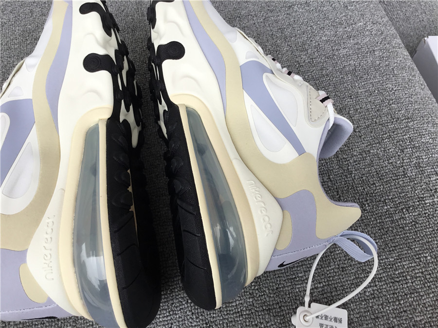 Nike Air Max 270 React Air Cushioned Running Shoe CT1287-100