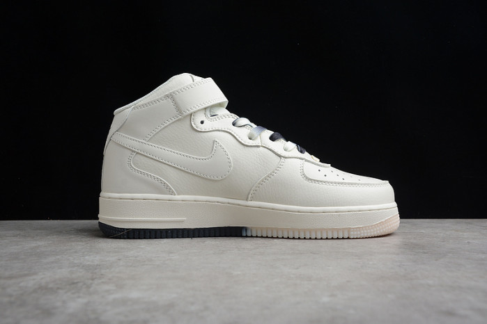 Nike Air Force 1 Mid ??07 SU19 AF1 Beige Black HT2969-013