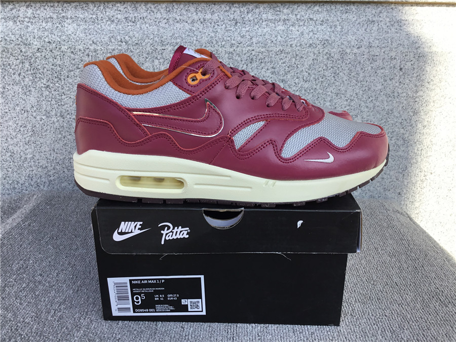 Nike Air Max 1 Nike Half Palm Air Cushion Retro Running Shoes DO9549-001