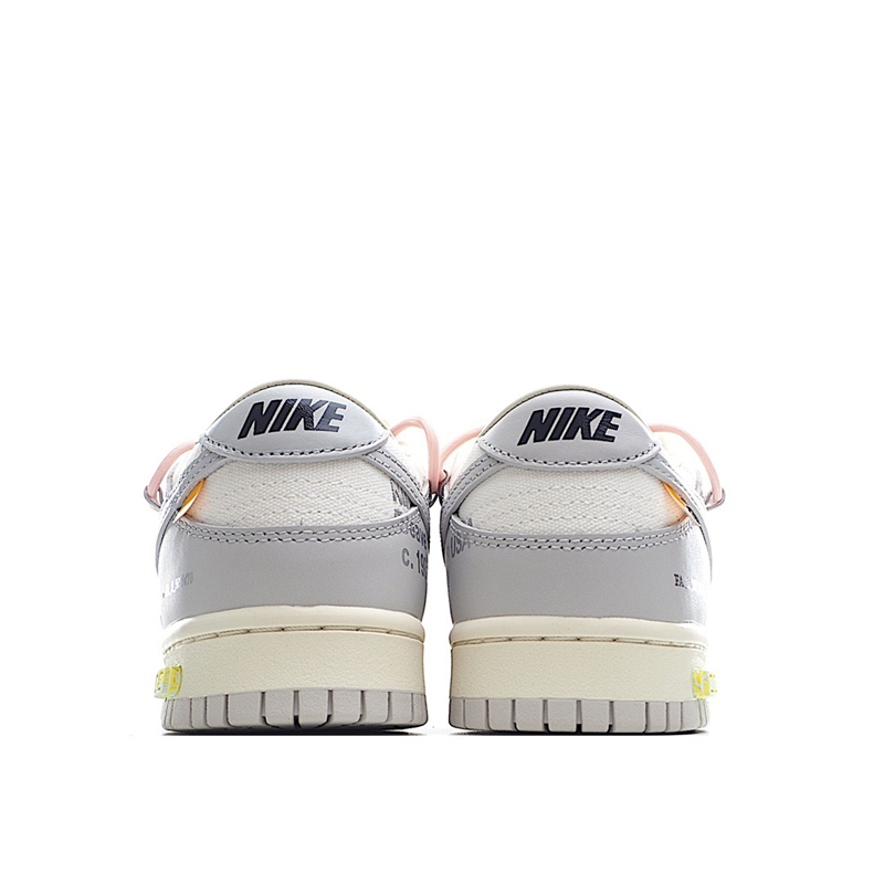 Nike Dunk Low Off-White Lot 24 DM1602-119 SAIL/NEUTRAL GREY-WASHED CORAL