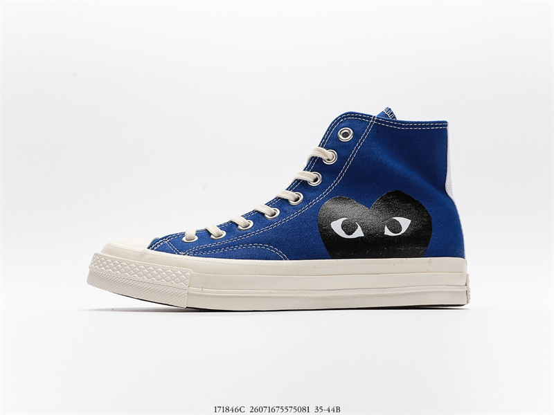 Converse Chuck Taylor All-Star 70 Hi Comme des Garcons PLAY Blue 171846C