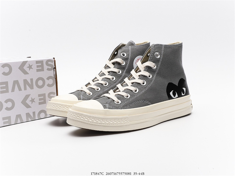 Converse Chuck Taylor All-Star 70s Hi Comme des Garcons PLAY Grey
