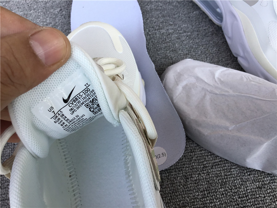 Nike Air Max 270 React Air Cushioned Running Shoe CV8815-100