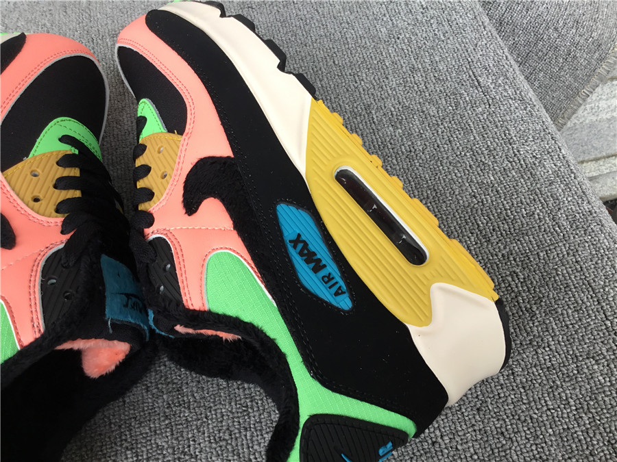 Nike Air Max90 Joint Air Cushion Mesh Breathable Running Shoes CT1891-600