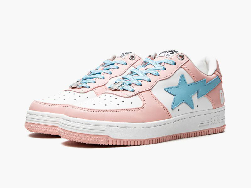 A BATHING APE? Womens BAPE STA LOW L IT PINK