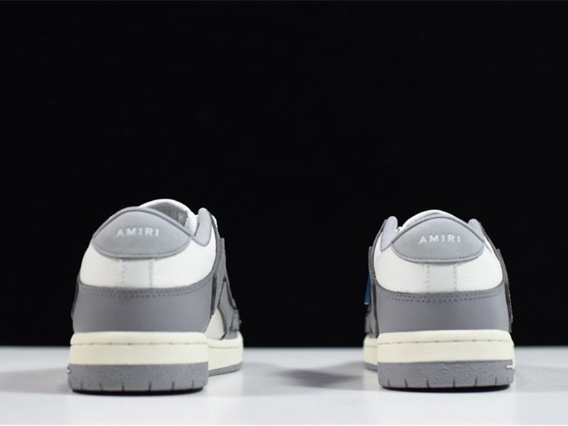 AMIRI Skel Top Low Gery White MFS003-043