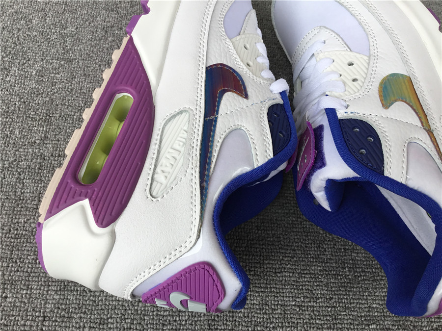 Nike Air Max90 Joint Air Cushion Mesh Breathable Running Shoes CJ0623-100