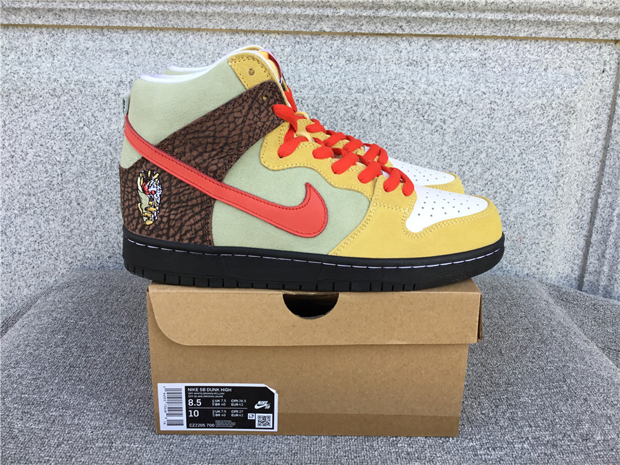 Nike SB Dunk High x Color Skates CZ2205-700