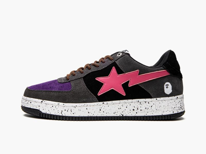 A BATHING APE? Mens BAPE STA #2 M2 Black/Pink