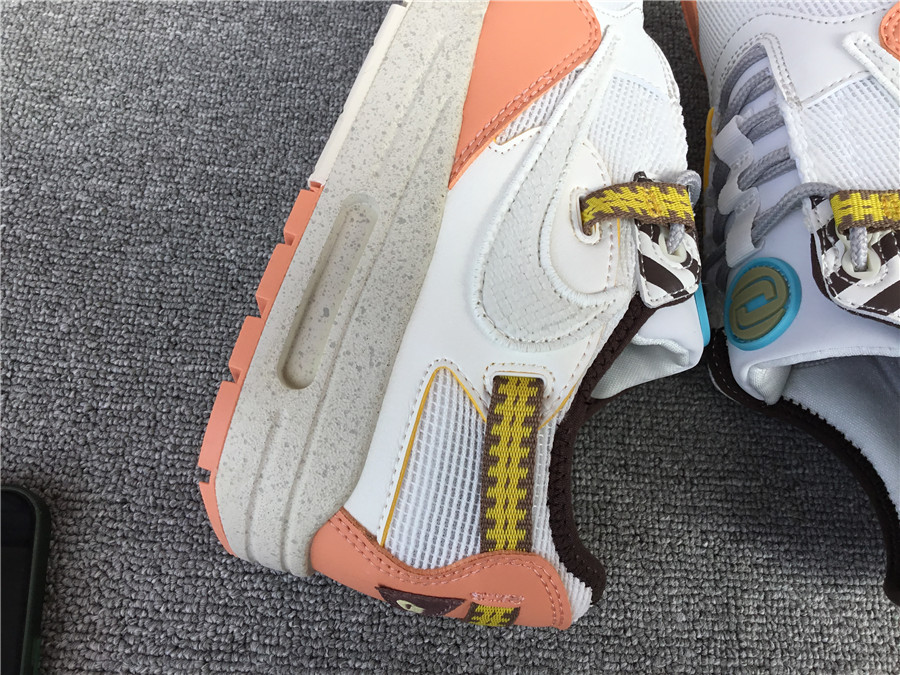 Nike Air Max 1 Nike Half Palm Air Cushion Retro Running Shoes DO9392-800