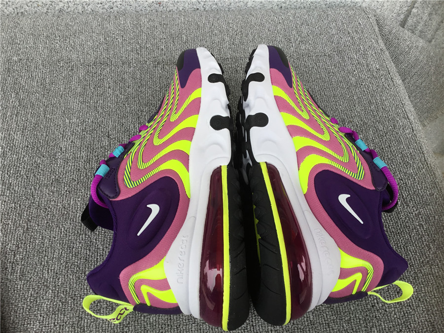 Nike Air Max 270 React Air Cushioned Running Shoe CK2595-500