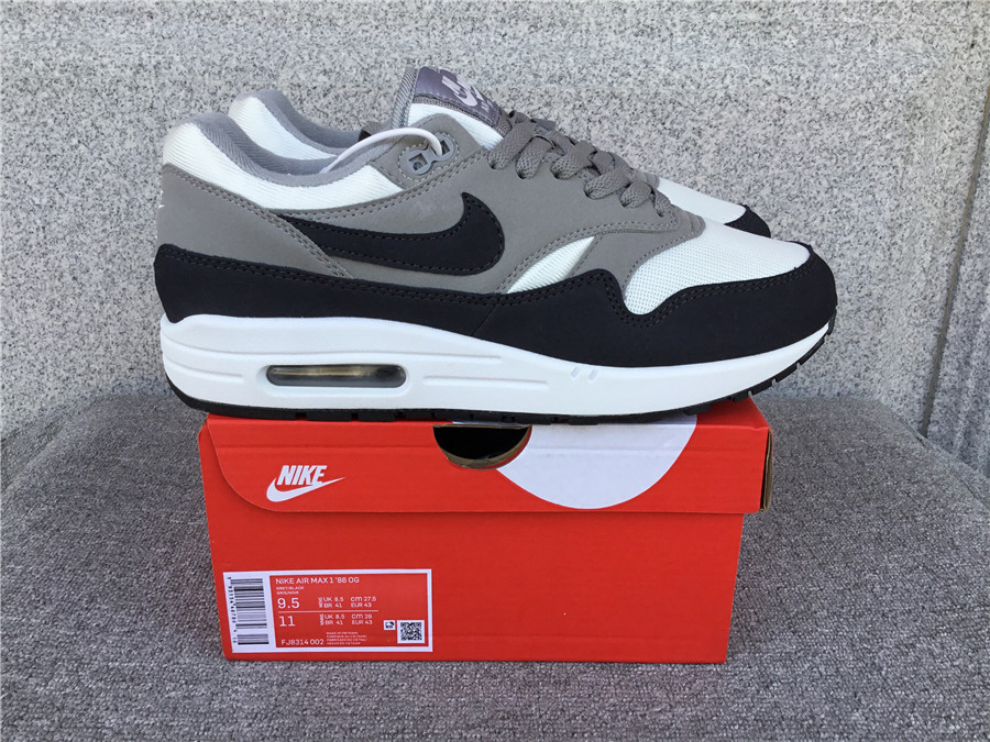 Nike Air Max 1 Nike Half Palm Air Cushion Retro Running Shoes FJ8314-002