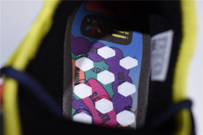 Pharrell x adidas mens NMD Hu Trail bold yellow-footwear white AC7360