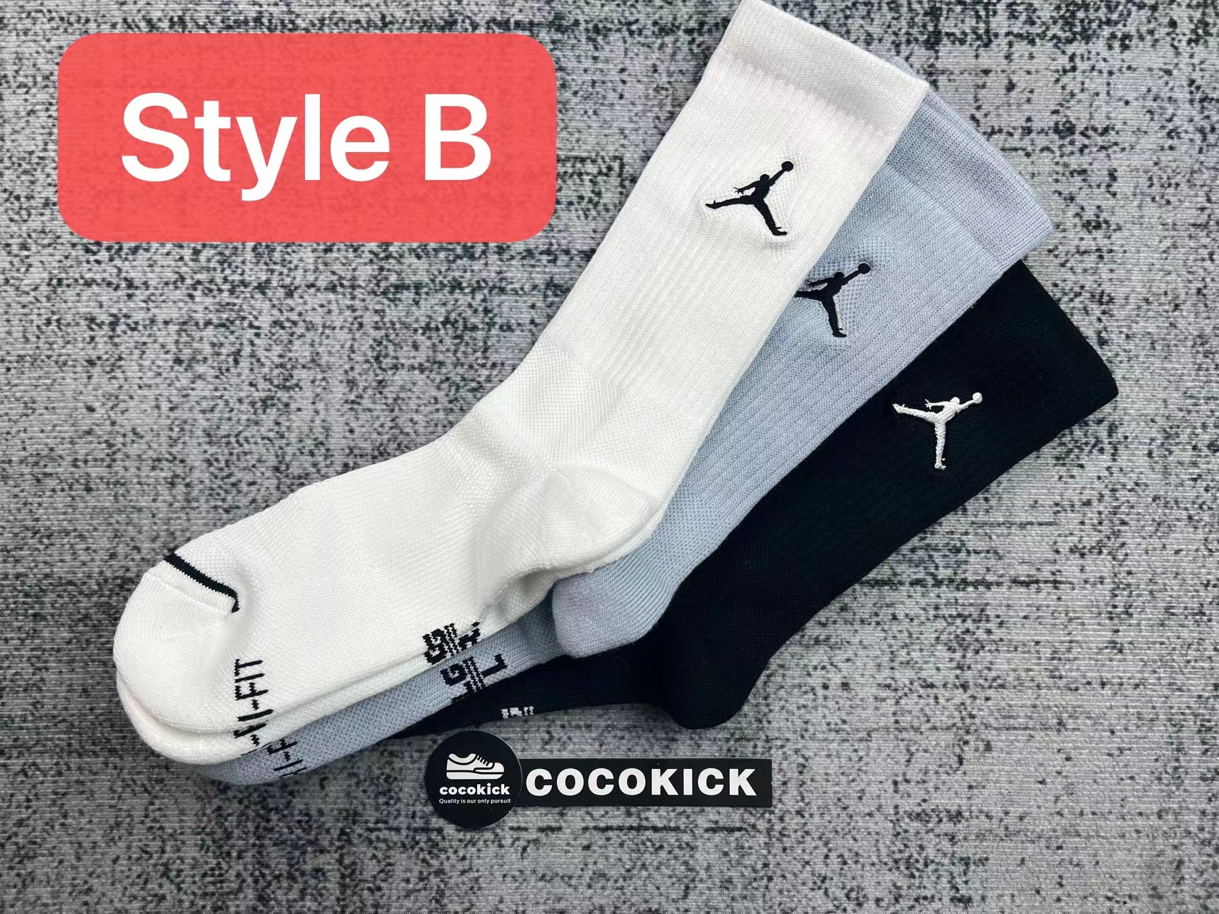 Air Jordan Stockings Combo Pack （Three pairs）GF0612-02