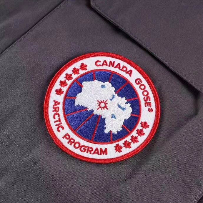 Canada goose down jacket gray black