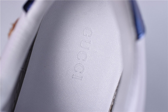 GUCCI ACE EMBROIDERED LOW-TOP SNEAKER WITH LOVED womens 497090 DOPE0 9095