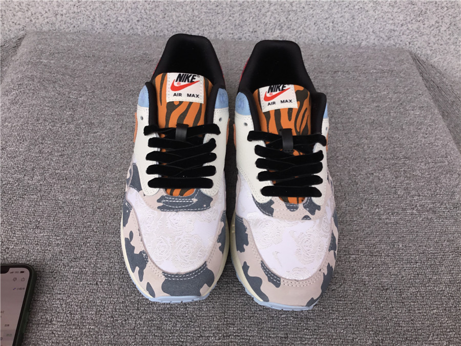 Nike Air Max 1 Nike Half Palm Air Cushion Retro Running Shoes FD0827-133