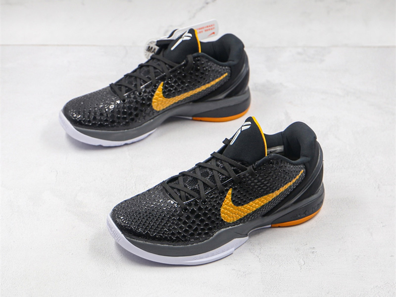 Nike Kobe VI Protro 6 Black Del Sol 436311-002