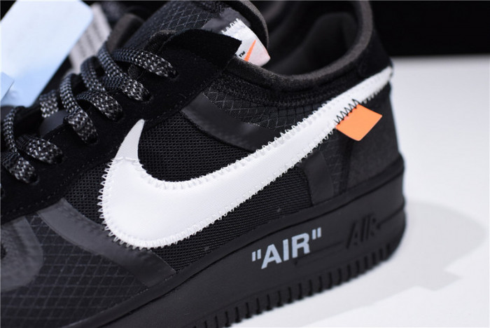 Off-White Nike Air Force 1 Low Black AO4606-001